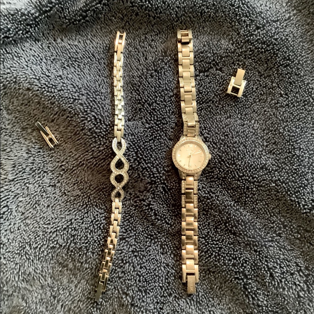 Relic watch and bracelet set